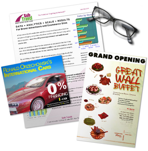 Individuelle Flyer