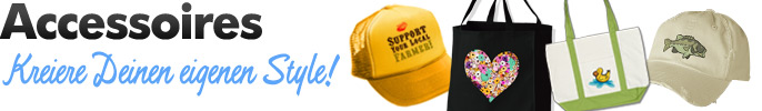 Accessoires von Zazzle - Taschen, Käppis, Krawatten & mehr!