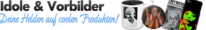 Vorbilder Geschenke, Tassen, Schürzen, Poster, T-Shirts von Zazzle